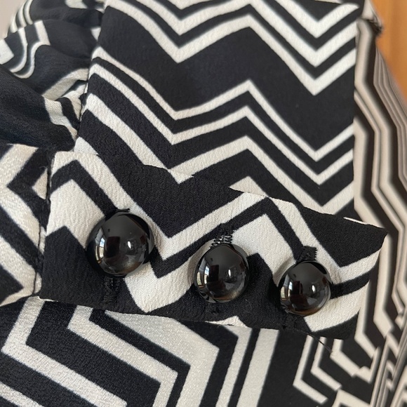 Missoni for Target Iconic Black and White Blouse - Picture 5 of 5